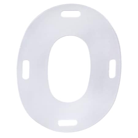 Midwest Fastener 4-Prong Nylon Plastic 4-Hole Turn Button Washers 10PK 932654